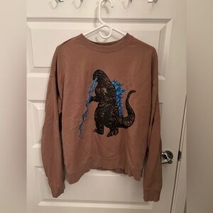 Teddy Fresh + Godzilla Men's Crewneck Sweatshirt